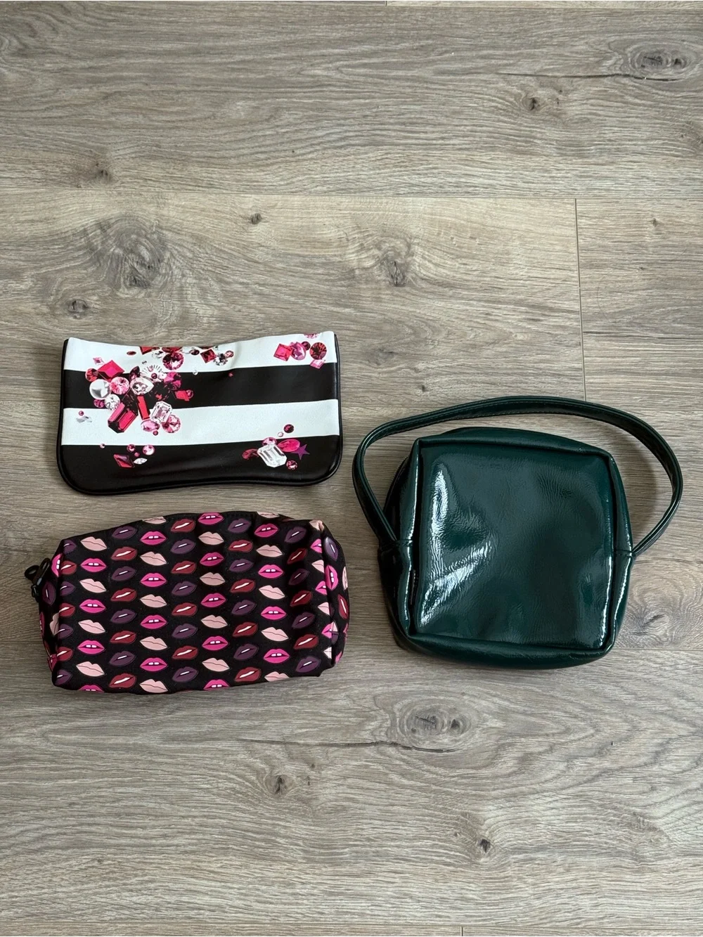 Lot of 3 Makeup Bags - Shu Uemura x Yazbukey Limited Edition & Sephora⁠